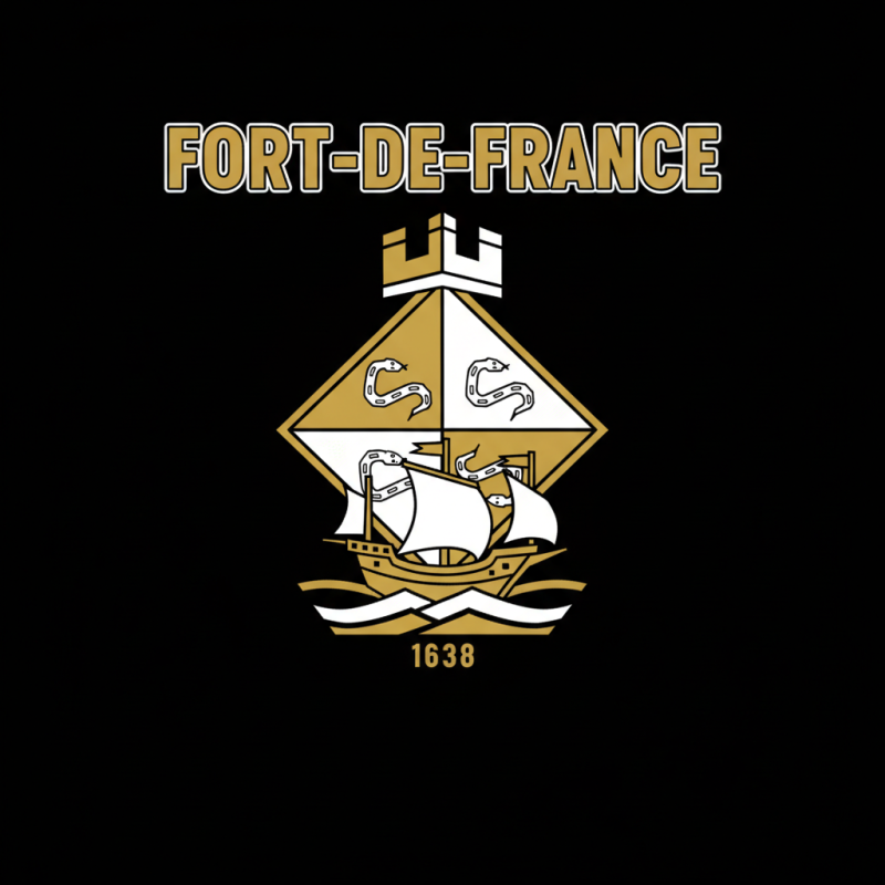 Sweatshirt Fort-de-France | J'adore Ma Ville