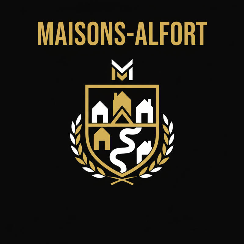 Sweatshirt Maisons-Alfort - Blason Officiel | J'adore Ma Ville